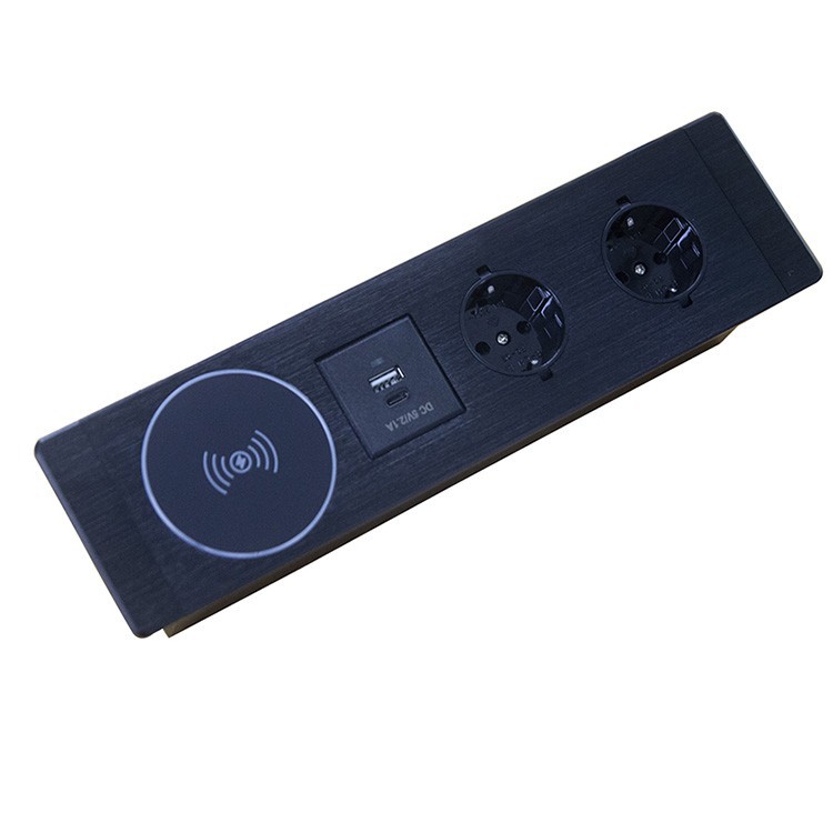 Desk Mount Power Outlet With Usb factory